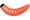 LureMax WOOD WORM 1''/2,5см, LSW1-017 Orange (10 шт.)